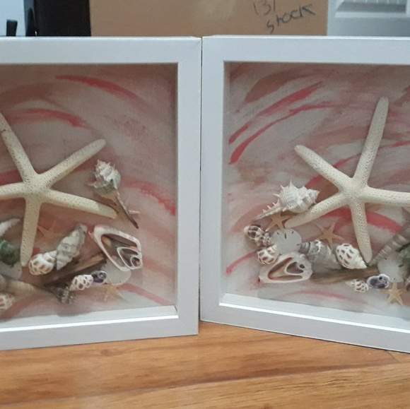 50% off Pink Passion Seaside Shadow boxes - Picture 3 of 3